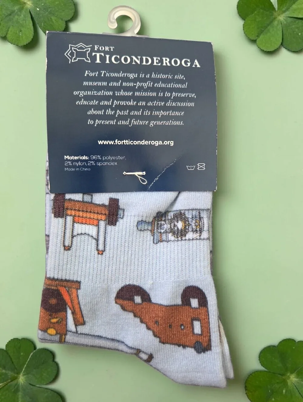 Lot of 3 pairs Fort Ticonderoga Socks youth age 5-12
